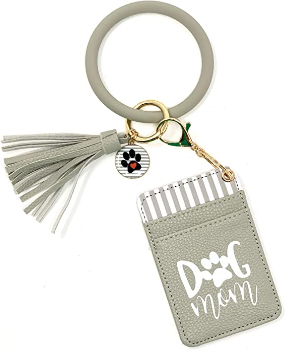 porte-clefs maman chien porte-feuille cadeau pour la fête des mères pour les mamans de chiens