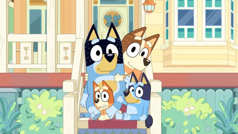 Quelles sont les races de chiens des personnages de Bluey ?