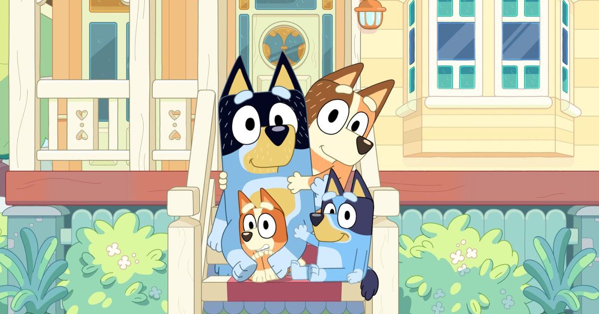 Quelles sont les races de chiens des personnages de Bluey ?